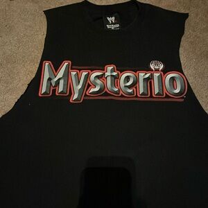 VTG 03’ REY MYSTERIO WINE ME DINE ME 619 ME TEE JAPAN EXCL. ARMS ARE CUT OUT